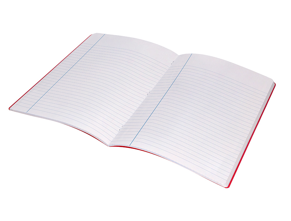LIBRETA LIDERPAPEL 360 TAPA DE PLASTICO A4 48 HOJAS 90GR HORIZONTAL CON MARGEN COLORES SURTIDOS