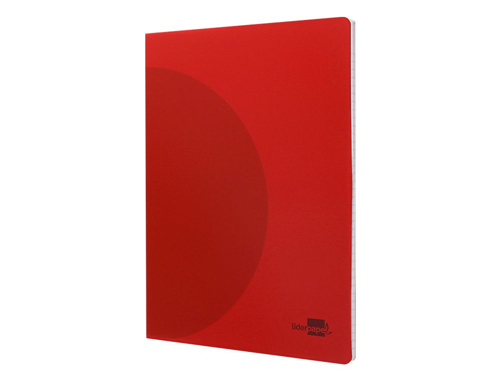 LIBRETA LIDERPAPEL 360 TAPA DE PLASTICO A4 48 HOJAS 90GR HORIZONTAL CON MARGEN COLORES SURTIDOS