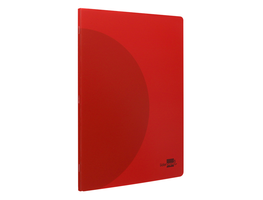 LIBRETA LIDERPAPEL 360 TAPA DE PLASTICO A4 48 HOJAS 90GR HORIZONTAL CON MARGEN COLORES SURTIDOS