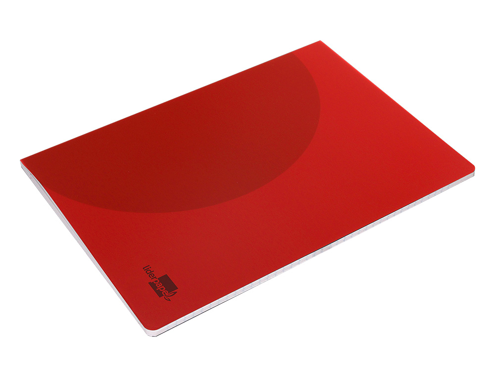 LIBRETA LIDERPAPEL 360 TAPA DE PLASTICO A4 48 HOJAS 90GR HORIZONTAL CON MARGEN COLORES SURTIDOS