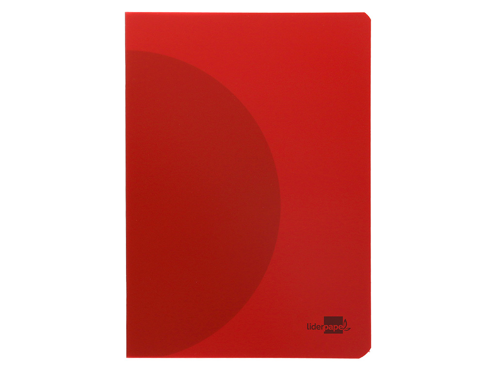 LIBRETA LIDERPAPEL 360 TAPA DE PLASTICO A5 48 HOJAS 90GR PAUTA 5 2,5MM CON MARGEN COLORES SURTIDOS