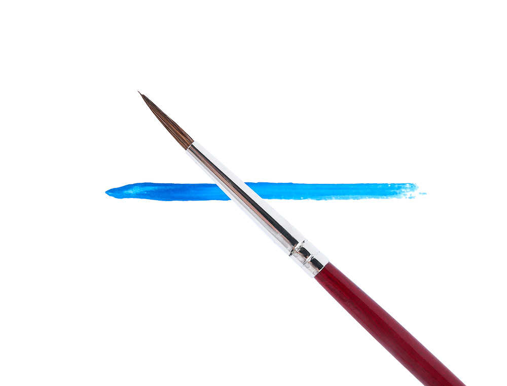 PINCELES ACUARELA LIDERPAPEL Nº2 VIROLA CROMADA PELO ENGOMADO