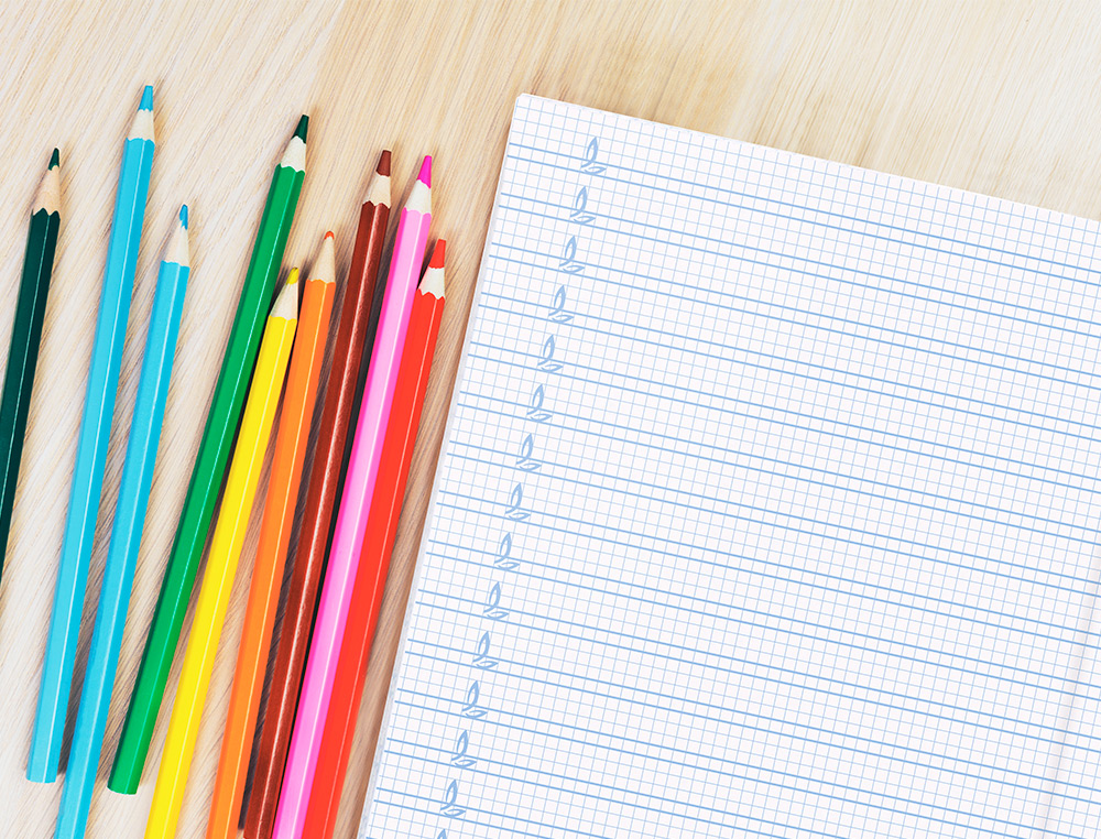 LIBRETA LIDERPAPEL PAUTAGUIA TAPA CARTONCILLO 32 HOJAS DIN A4 70GR CUADRICULADO PAUTADO 4 MM