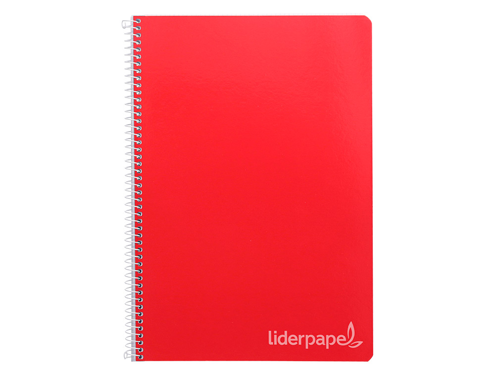 CUADERNO ESPIRAL LIDERPAPEL FOLIO WITTY TAPA DURA 80H 75GR RAYADO Nº46 COLORES SURTIDOS