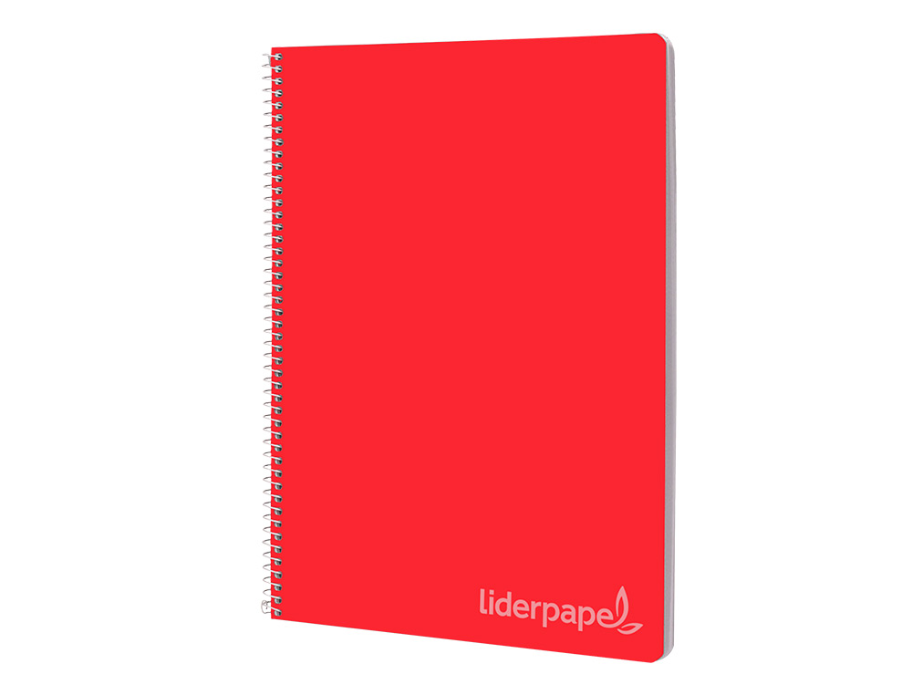CUADERNO ESPIRAL LIDERPAPEL FOLIO WITTY TAPA DURA 80H 75GR RAYADO Nº46 COLORES SURTIDOS