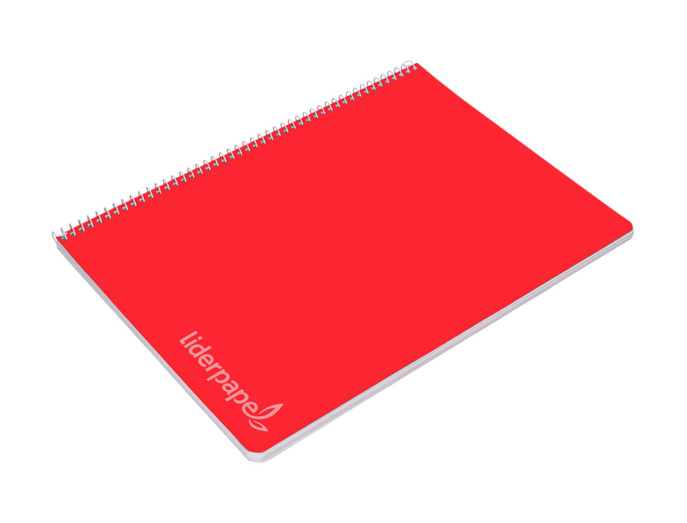 CUADERNO ESPIRAL LIDERPAPEL FOLIO WITTY TAPA DURA 80H 75GR RAYADO Nº46 COLORES SURTIDOS
