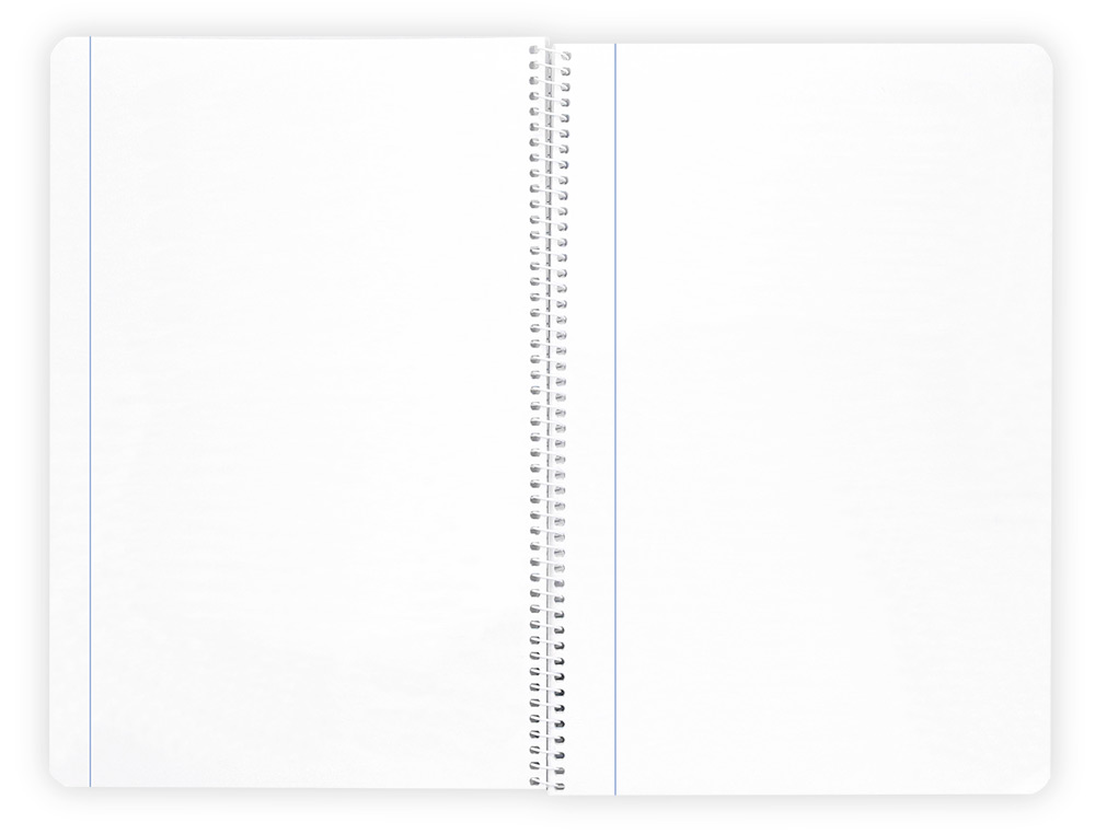 CUADERNO ESPIRAL LIDERPAPEL A4 WONDER TAPA PLASTICO 80H 90GR LISO COLORES SURTIDOS
