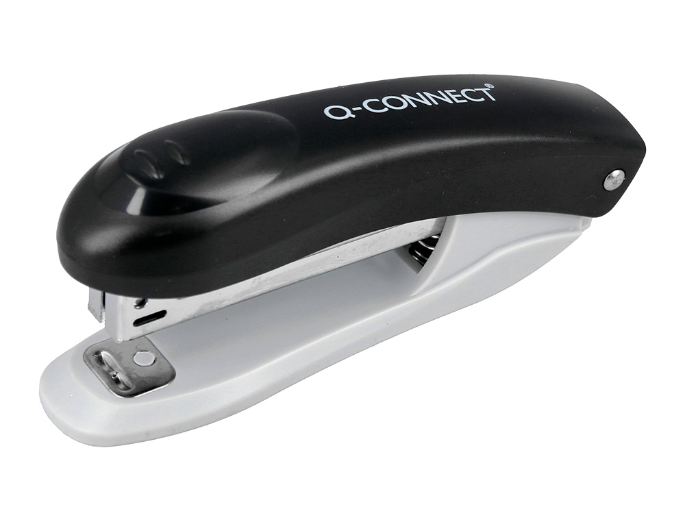 GRAPADORA Q-CONNECT KF14212 PLASTICO CAPACIDAD 10 HOJAS USA GRAPAS NUMERO 10