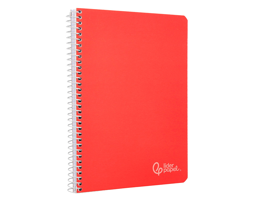 CUADERNO ESPIRAL LIDERPAPEL A5 WITTY TAPA DURA 80H 90GR CUADRO 5MM CON MARGEN COLORES SURTIDOS