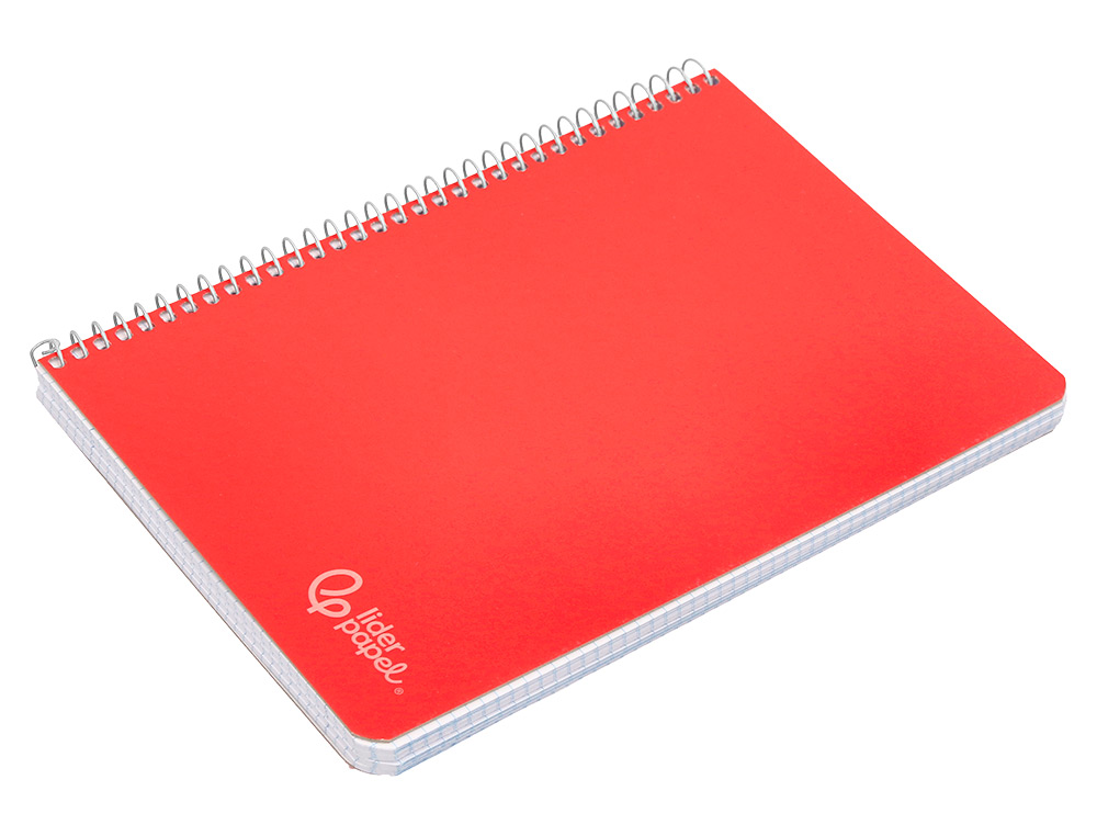 CUADERNO ESPIRAL LIDERPAPEL A5 WITTY TAPA DURA 80H 90GR PAUTA ANCHA 3,5MM CON MARGEN COLORES SURTIDOS