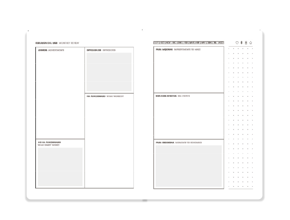 AGENDA ESCOLAR ANTARTIK 25-26 ESPIRAL ESSENTIALS AZUL OSCURO DIA PAGINA A5 BILINGE PAPEL FSC 80 GR
