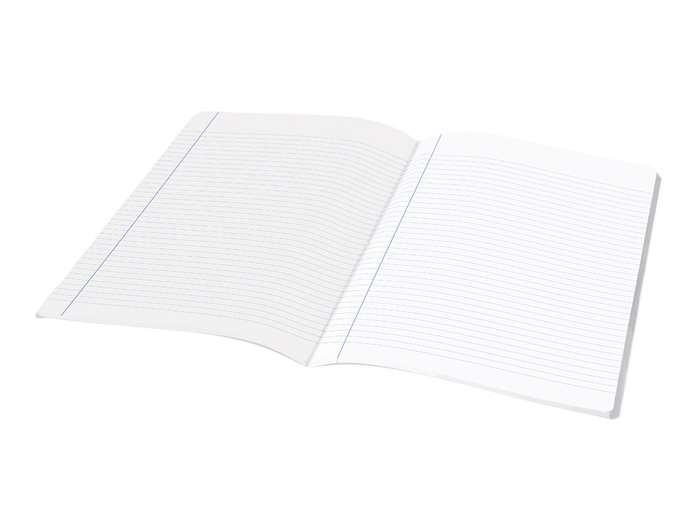 LIBRETA LIDERPAPEL SCRIPTUS A4 48 HOJAS 90GR HORIZONTAL CON MARGEN
