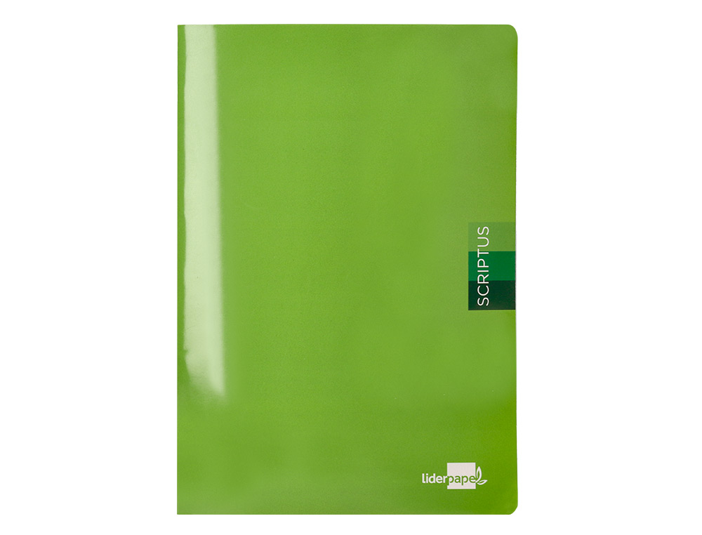 LIBRETA LIDERPAPEL SCRIPTUS A4 48 HOJAS 90GR HORIZONTAL CON MARGEN