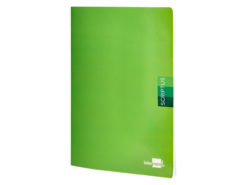 LIBRETA LIDERPAPEL SCRIPTUS A4 48 HOJAS 90GR HORIZONTAL CON MARGEN