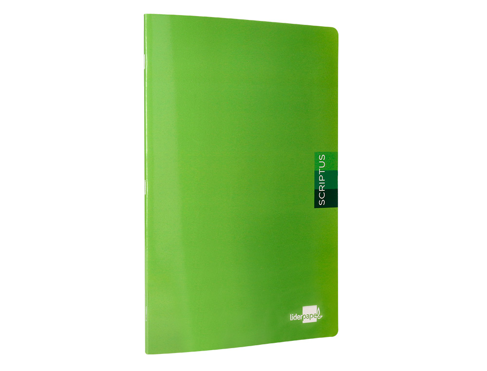 LIBRETA LIDERPAPEL SCRIPTUS A4 48 HOJAS 90GR HORIZONTAL CON MARGEN