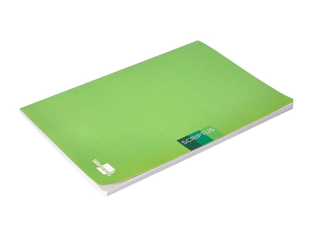 LIBRETA LIDERPAPEL SCRIPTUS A4 48 HOJAS 90GR HORIZONTAL CON MARGEN