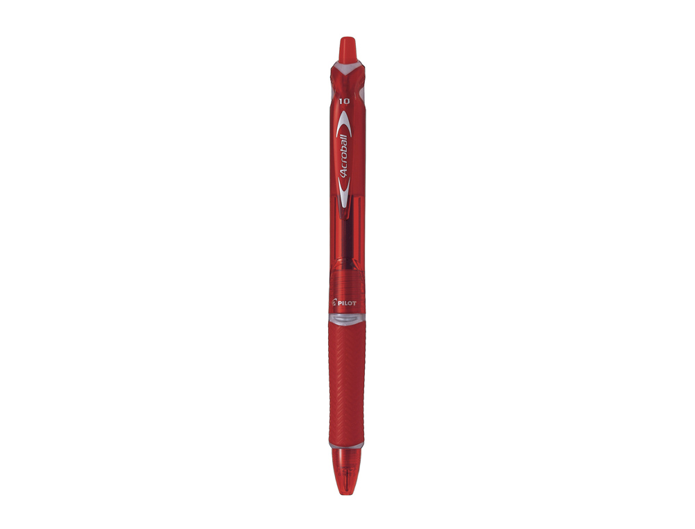 BOLIGRAFO PILOT ACROBALL ROJO TINTA ACEITE PUNTA DE BOLA DE 1,0MM RETRACTIL