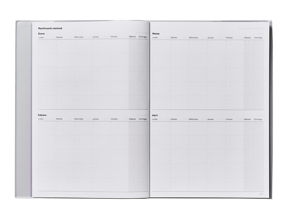 CUADERNO DE PROGRAMACION ADDITIO A4 PLAN MENSUAL Y PROGRAMACION SEMANAL DEL CURSO SIN FECHAS