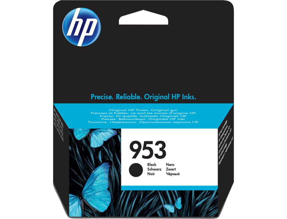 INK-JET HP 953 OFFICEJET PRO 8210 / 8218 / 8710 / 8715 / 8718 / 8719 / 8720 / 8725 / 8730 / 874 NEGRO 900 PAG