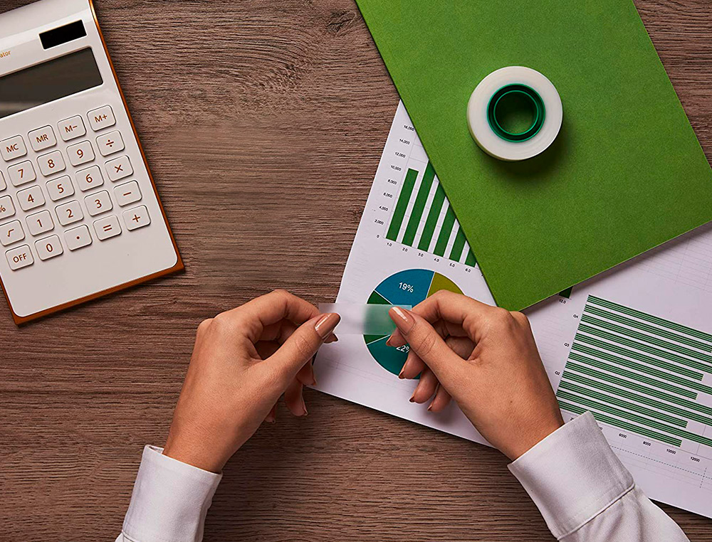 CINTA ADHESIVA Q-CONNECT INVISIBLE 33 MT X 19 MM PACK DE 8 UNIDADES